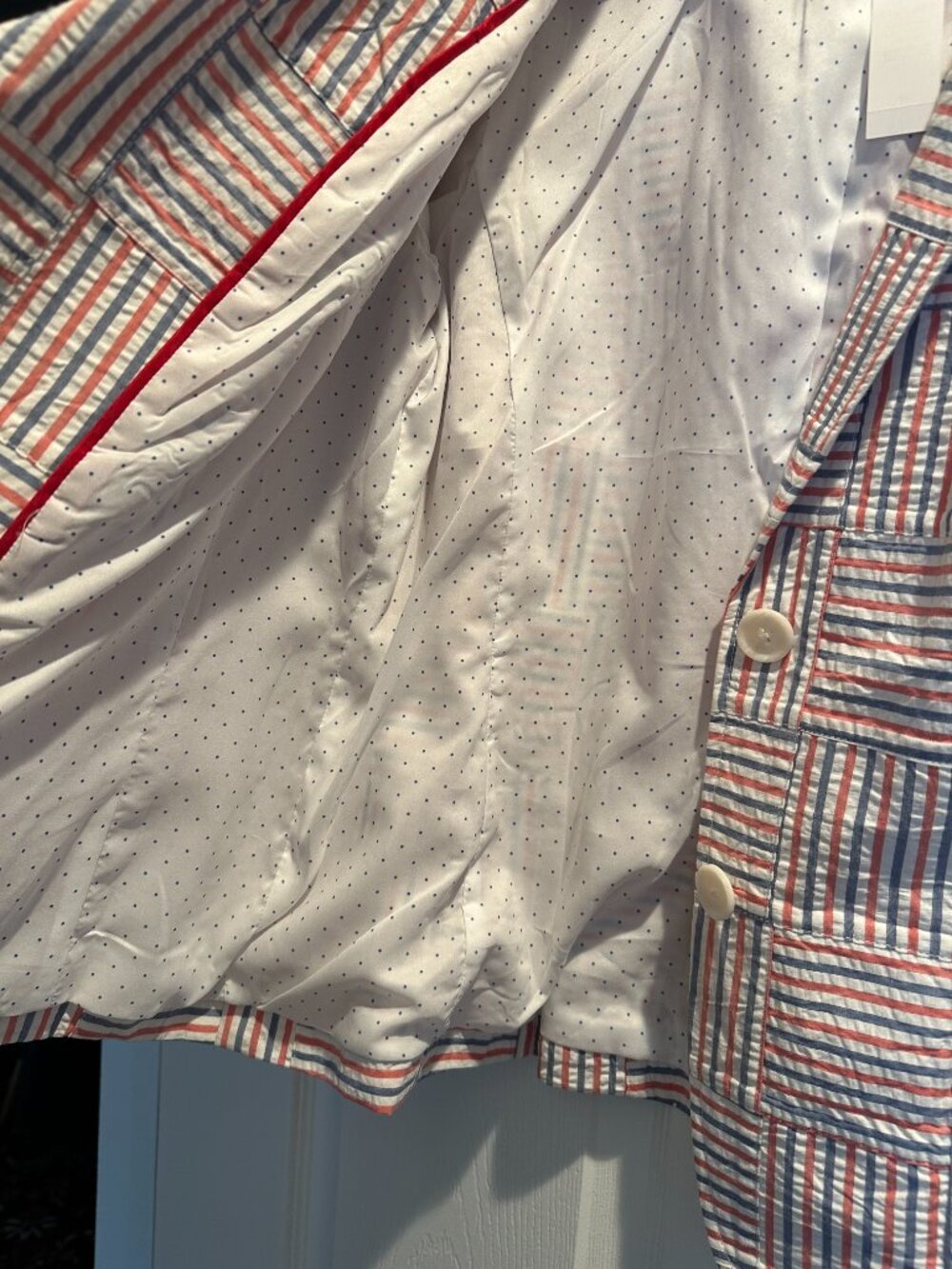 NWT Talbots Seersucker blazer - Picture 3 of 5